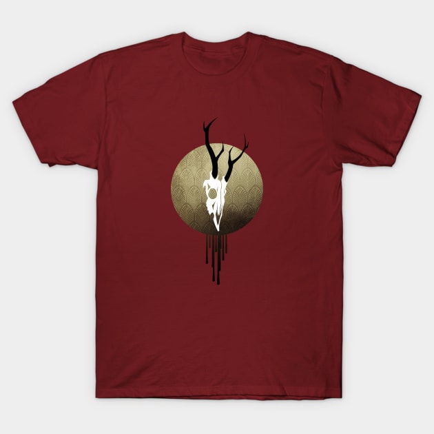 art deco wendigo T-Shirt by gh30rgh3